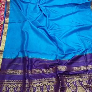 Used Mysoore Silk Saree For Sale