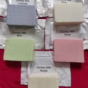 Homemade Donkey Milk Soaps