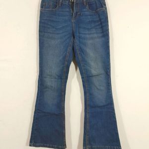 Vintage Blue Boot Cut Jeans