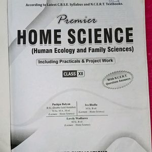 Home Science Class XII Textbook