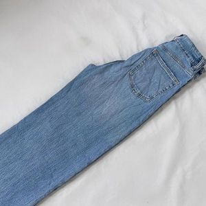 H&M Wide Leg Ripped Jeans