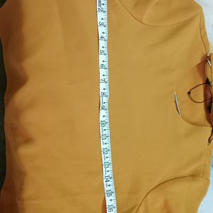 Zara Mustard Stylish Top