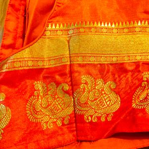 Banarasi Silk Saree With Blouse