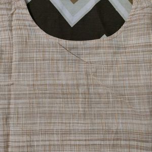 Beige Colour Kurti