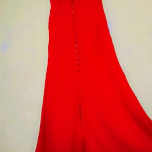 Red Dress Gown