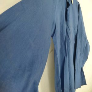 Cotton Blue Shirt