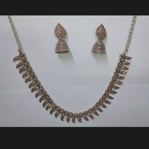 2 Type Oxidise Jewellery Set