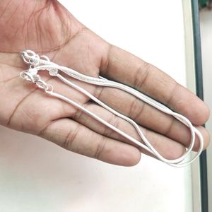 SN70 Pure Silver Anklets पायल 1जोडि  For Women