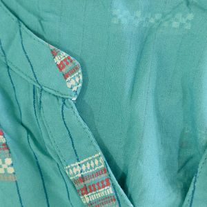 Sea Green Daily Wear Kurti