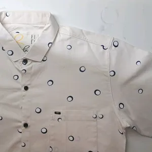 Spotted Cream Shirt