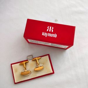 Gold Metal Cufflinks (Men's)