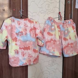 Tshirt & Short Co- Ord Set