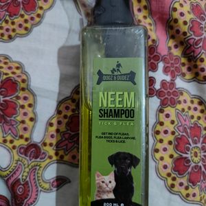 Unused Neem Dog Shampoo