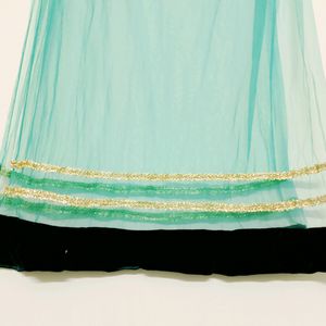 Beautiful Ocean Green Long Top Just For 150rs.