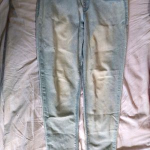 Blue Jeggins From Bare Size 30