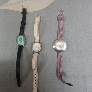 Set Of 3 Sonata Watches