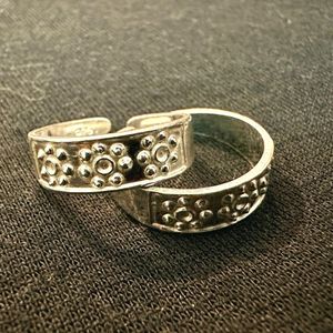 92.5 Sterling Silver Toe Rings