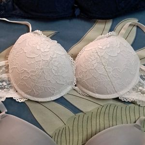 Combo Of Four Imported Fabric Bra N Panty