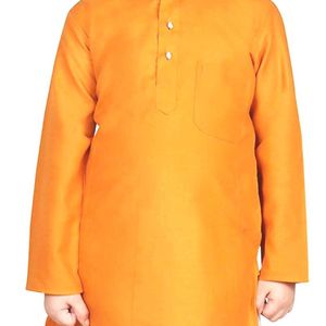 Like New Mustard Yellow Kurta Set For Boys