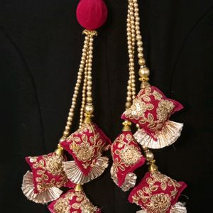 Latkan For Lehenga Blouse ..