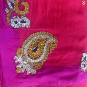 Pink Shaded Saree