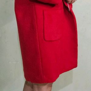 New Red Over Coat