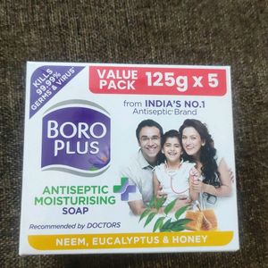 Boroplus Antiseptic Moisturizing Soap Pack Of 5
