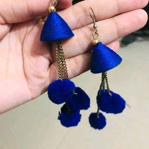 Earrings Combo ( Blue & Pink )