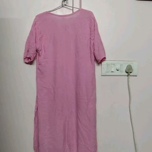 Pink Daily Wear Kurti