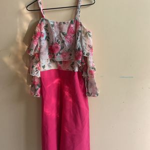 Flower Print Jumpsuit