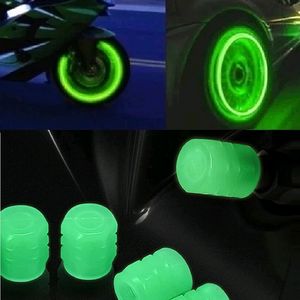 Valve Caps -Universal Fluorescent Tire Valv