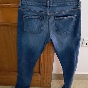 Combo  Of Floral Top Nvan Husan Jeans
