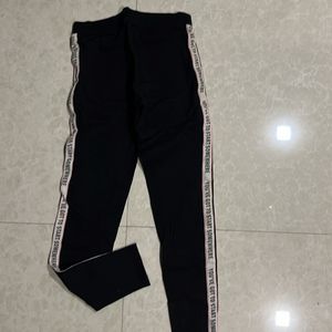 Zara Black Stretch Trousers