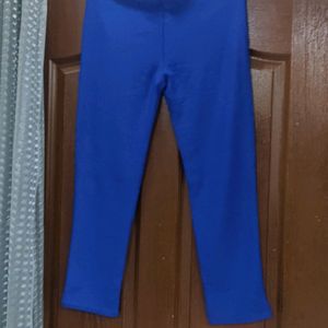 Blue Highwaist Pant .