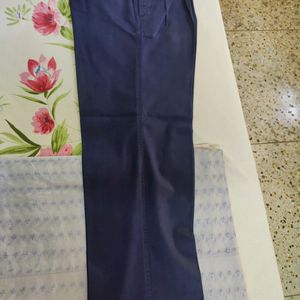 Combo 2 Men Pants Khaki And Navy Blue Color