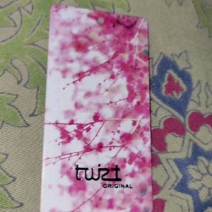 Twizt T Shirt For Girls (S) Orange Solid