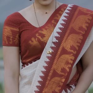 Heavy Rich Cotton Silk Saree