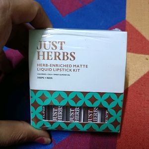 Just Herbs Matte Liquid Lipstick Kit