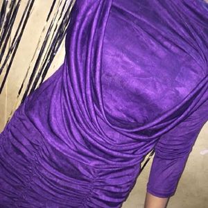 purple dress