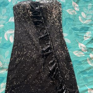 Bling Off Shoulder Party Dress