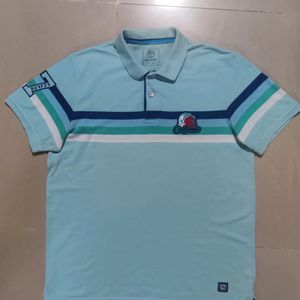 Teamspirit Stripes Polo Tshirt