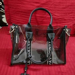 Allen Solly Transparent Hand Bag