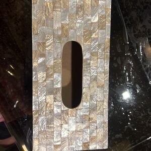 Golden Tissue holder