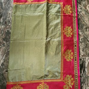 Designer Chanderi Silk Saree