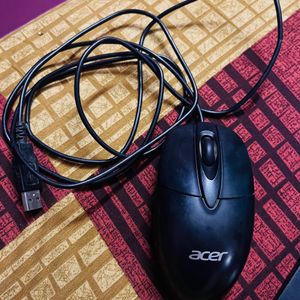 Acer Usb Mouse For Laptop / Desktop Very Good