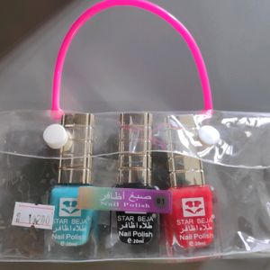 Nailpolish Pack Of 3 Colours