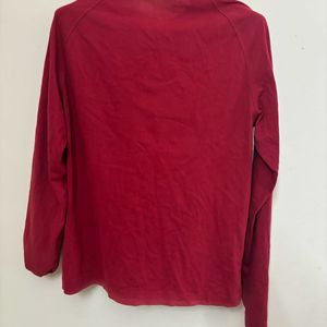 Cozy Red Sweatshirt