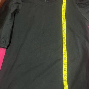 Women Black Tshirt With Tag