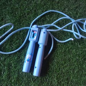 Combo Of Skipping Ropes With Manual Meter