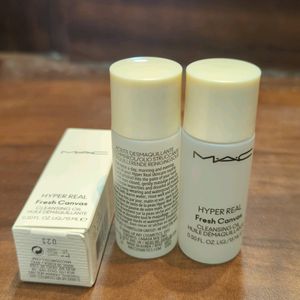 MAC Hypereal Canvas Cleansing Oil (Pack Of 2)